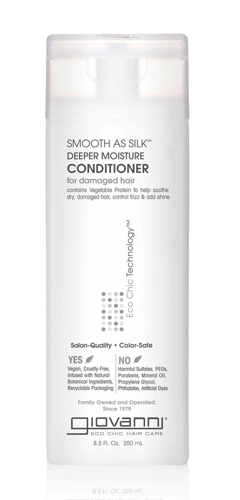 Smooth As Silk Conditioner 250ml-GIOVANNI-Matakana Pharmacy